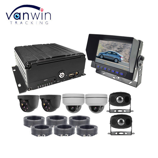6ch 4g vidéo en temps réel HDD Mdvr 1080p GPS Wifi pour la surveillance des véhicules
