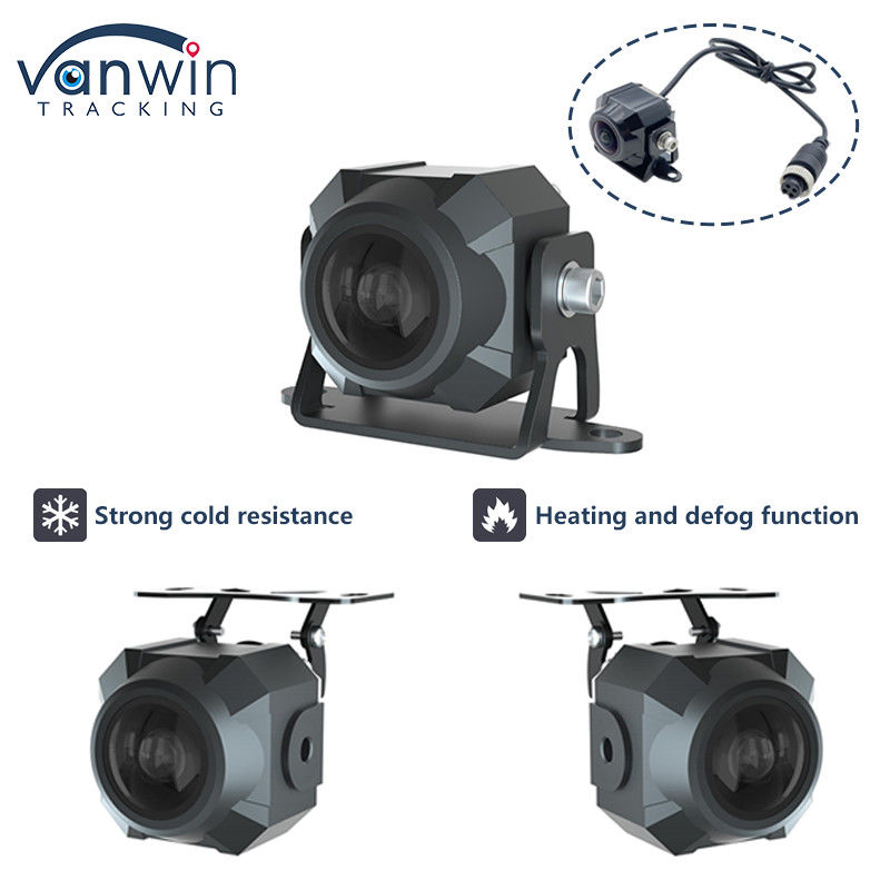 1080P IP69 imperméable à l'eau 2MP chauffage du véhicule anti-brouillard Caméra de voiture avec angle de vue à 180 degrés et fonction imperméable