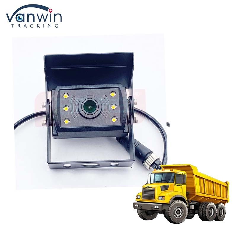 7 pouces HD IP68 Radar AHD imperméable à l'eau Retour vers l'arrière Vue arrière du côté Caméra de véhicule Pour le camion de bus