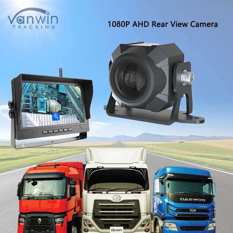 Caméra de vision nocturne 1080P pour 180° Caméra de surveillance de bus grand angle Dégivrage automatique