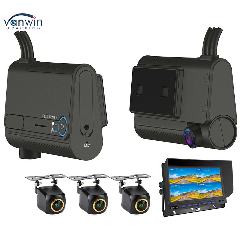 DC 12V Mini Cmsv7 H.265 1080P Caméra de véhicule Auto Dash Cam Mdvr 4g Gps Capteur de télécommande 1-4 Canaux Dashcam Cmsv6 Plateforme Mobile Mdvr
