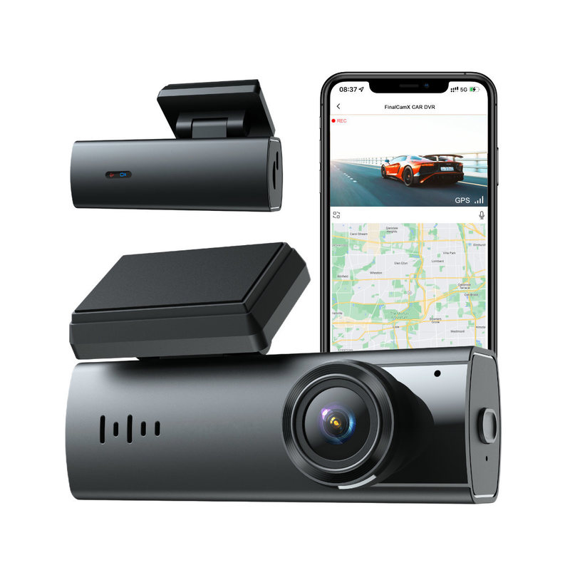 High Quality 2K Front View Car Black Box Dashcam Single Lens OEM/ODM Support