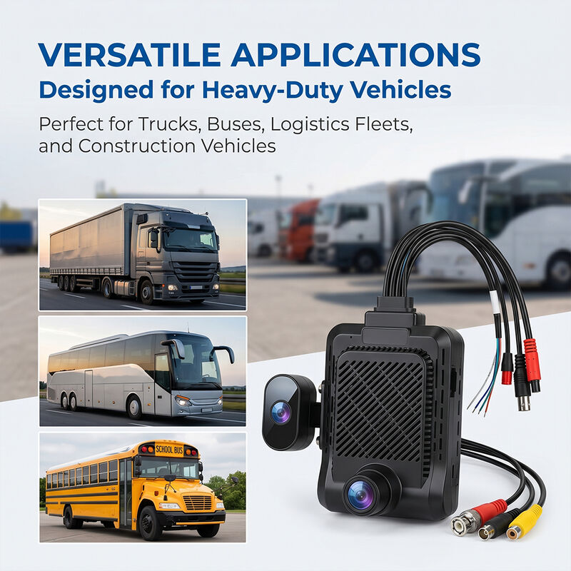 AI Fleet Dashcam 4G LTE avec ADAS DMS BSD Active Driver Coaching & Risk Mitigation Blackbox pour voiture