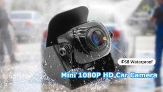 Mini solution de sécurité compacte de caméra inverse de voiture 1080P AHD